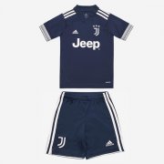 Kids Juventus 2020-21 Away Soccer Kits Shirt With Shorts