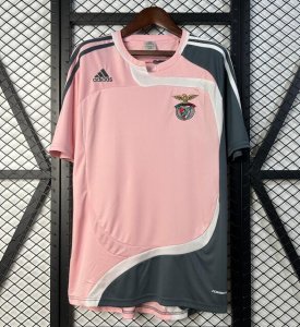 2007-08 Benfica Retro Away Soccer Jersey Shirt