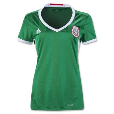 2016 Mexico Women's Home Soccer Jersey