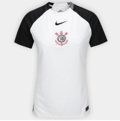 2025-26 SC Corinthians Home Women Soccer Jersey Shirt