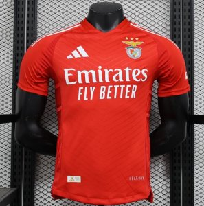 2024-25 Benfica Home Soccer Jersey Shirt Player Version