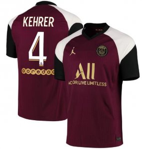 2020-21 PSG Third Away Soccer Jersey Shirt Kehrer 4
