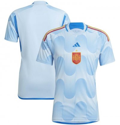 2022 World Cup Spain Away Soccer Jersey Shirt