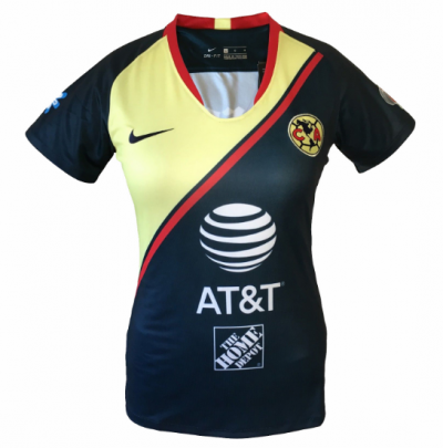 2018-19 Club America Women Away Soccer Jersey Shirt