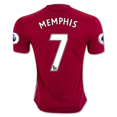 2016-17 Manchester United 7 MEMPHIS Home Soccer Jersey