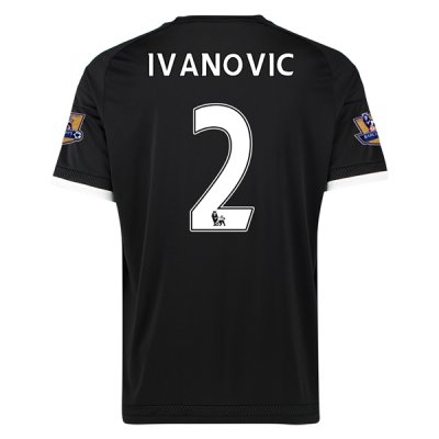 2015-16 Chelsea IVANOVIC #2 Third Soccer Jersey