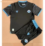 Kids Lazio 2021-22 Third Away Soccer Kits Shirt With Shorts