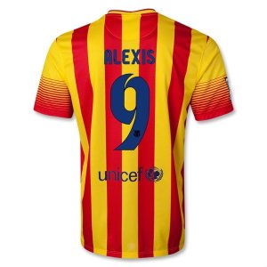 13-14 Barcelona #9 ALEXIS Away Soccer Jersey Shirt 13-14 Barcelona #9 ALEXIS Away Soccer Jersey Shirt