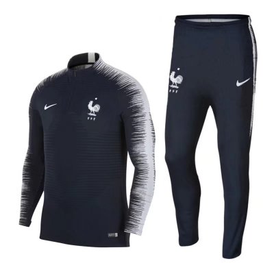2018 World Cup France Black Training Suit