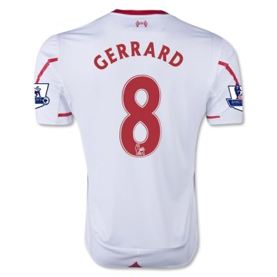 2015-16 Liverpool GERRARD #8 Away Soccer Jersey