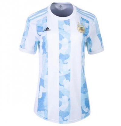 2021 Argentina Women Home Soccer Jersey Shirt