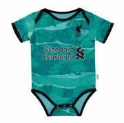 2020-21 Liverpool Away Infant Baby Soccer Jersey Suit