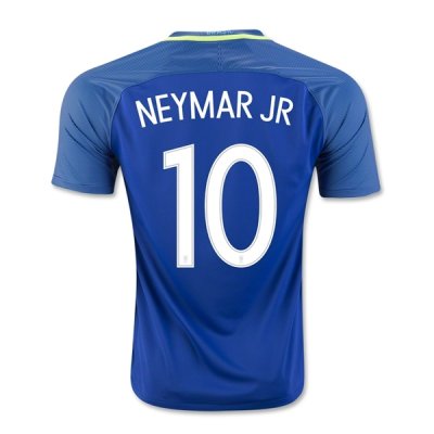 2016 Brazil NEYMAR JR 10 Away Soccer Jersey