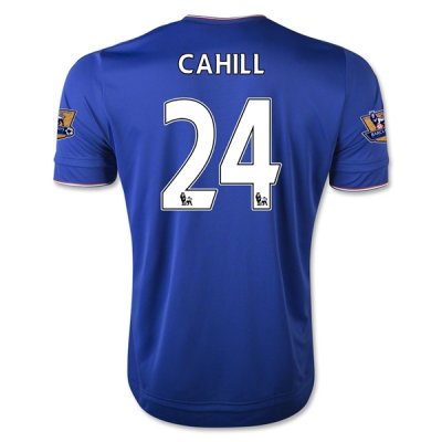 2015-16 Chelsea CAHILL 24 Home Soccer Jersey