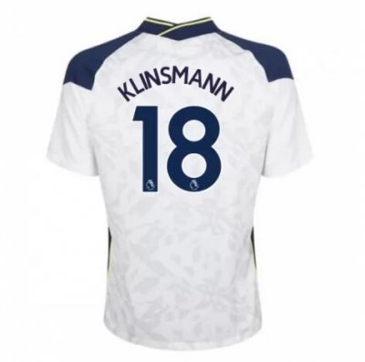 2020-21 Tottenham Hotspur Home Soccer Jersey Shirt KLINSMANN 18