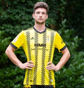 2020-21 Real Oviedo Away Soccer Jersey Shirt