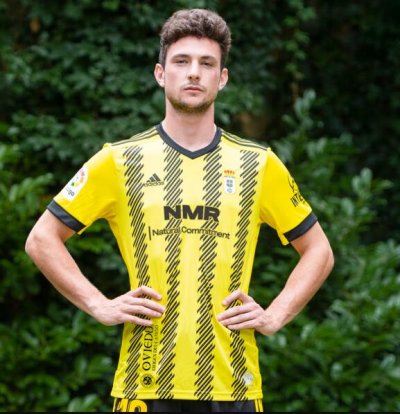 2020-21 Real Oviedo Away Soccer Jersey Shirt