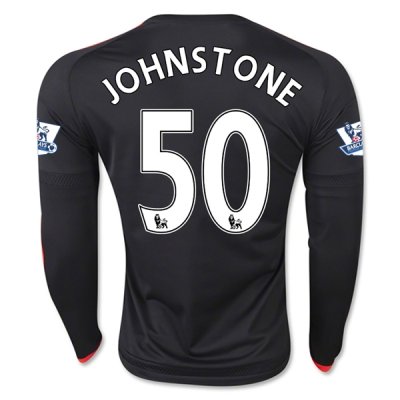 2015-16 Manchester United JOHNSTONE 50 LS Third Soccer Jersey