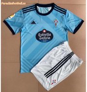 Kids Real Club Celta de Vigo 2021-22 Home Soccer Kits Shirt With Shorts