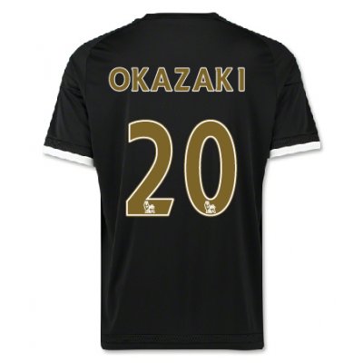 2015-16 Leicester City Okazaki #20 Away Soccer Jersey