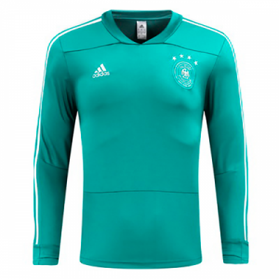 2018 Germany Green Training Sweat Top Shirt