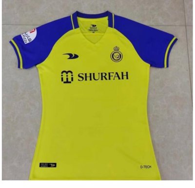 2022-23 Al-Nassr FC Women Home Soccer Jersey Shirt