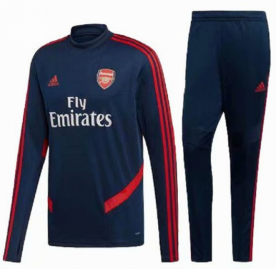 2019-20 Arsenal Borland Training Kits (Sweatshirt + Pants)