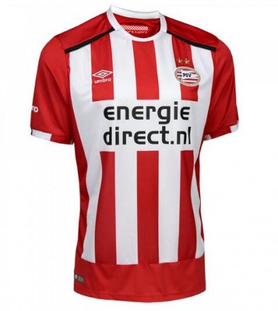 2016-17 PSV Eindhoven Home Soccer Jersey