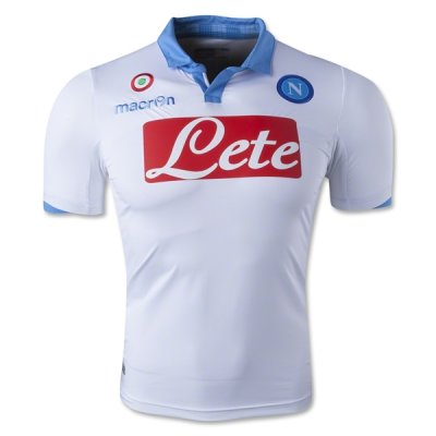 Napoli 14/15 White Third Soccer Jersey