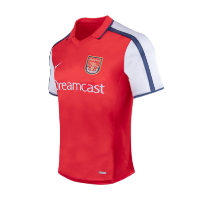 2000-2001 Arsenal Retro Home Red Soccer Jersey Shirt