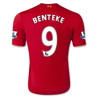 2015-16 Liverpool BENTEKE #9 Home Soccer Jersey