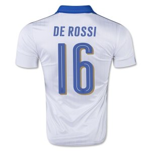 2015-16 Italy DE ROSSI 16 Away Soccer Jersey