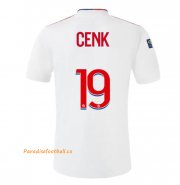 2021-22 Olympique Lyonnais Home Soccer Jersey Shirt with CENK 19 printing