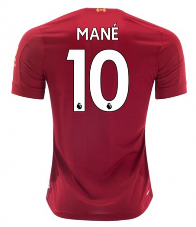 2019-20 Liverpool Home Soccer Jersey Shirt Sadio Mane #10