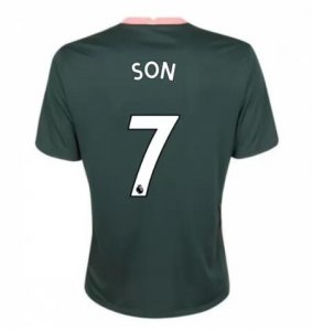 2020-21 Tottenham Hotspur Away Soccer Jersey Shirt SON 7