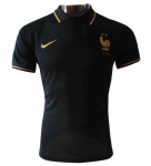 2019-20 France Black Polo Shirt