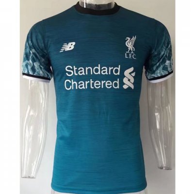 2017-18 Liverpool Blue Training Shirt