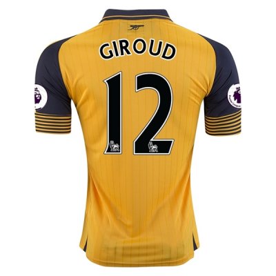 Arsenal 2016-17 12 GIROUD Away Soccer Jersey