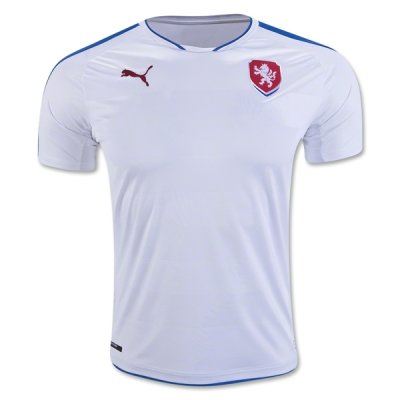2016 Euro Czech Republic Away Soccer Jersey