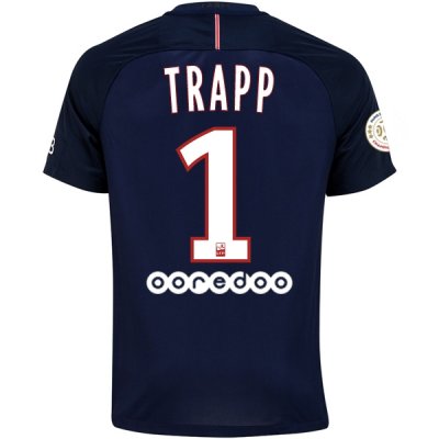 2016-17 PSG 1 TRAPP Home Soccer Jersey