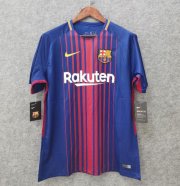 2017-18 Barcelona Retro Home Soccer Jersey Shirt
