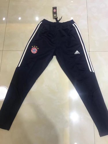 2017-18 Bayern Munich White Strip Training Long Pants