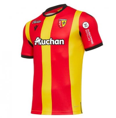 2020-21 Racing Club de Lens Home Soccer Jersey Shirt
