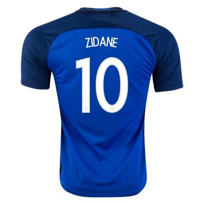 2016 France ZIDANE #10 Home Soccer Jersey
