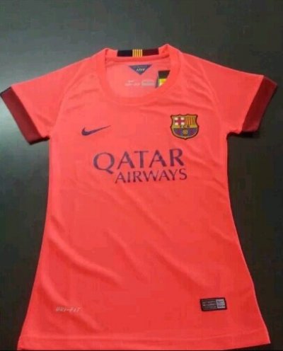 Barcelona 14/15 Women's Away Soccer Jersey