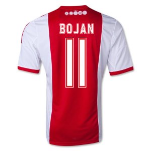 13-14 Ajax #11 Bojan Home Soccer Jersey Shirt 13-14 Ajax #11 Bojan Home Soccer Jersey Shirt
