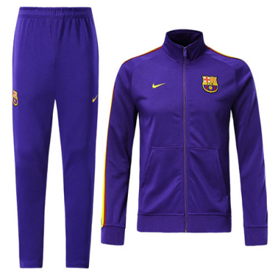 18-19 Barcelona Purple Training Kit Jacket and Pants