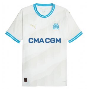 2023-24 Olympique Marseille Home Soccer Jersey Shirt Player Version