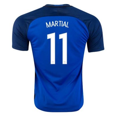 2016 France MARTIAL #11 Home Soccer Jersey