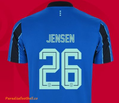 2021-22 Ajax Away Soccer Jersey Shirt with JENSEN 26 printing